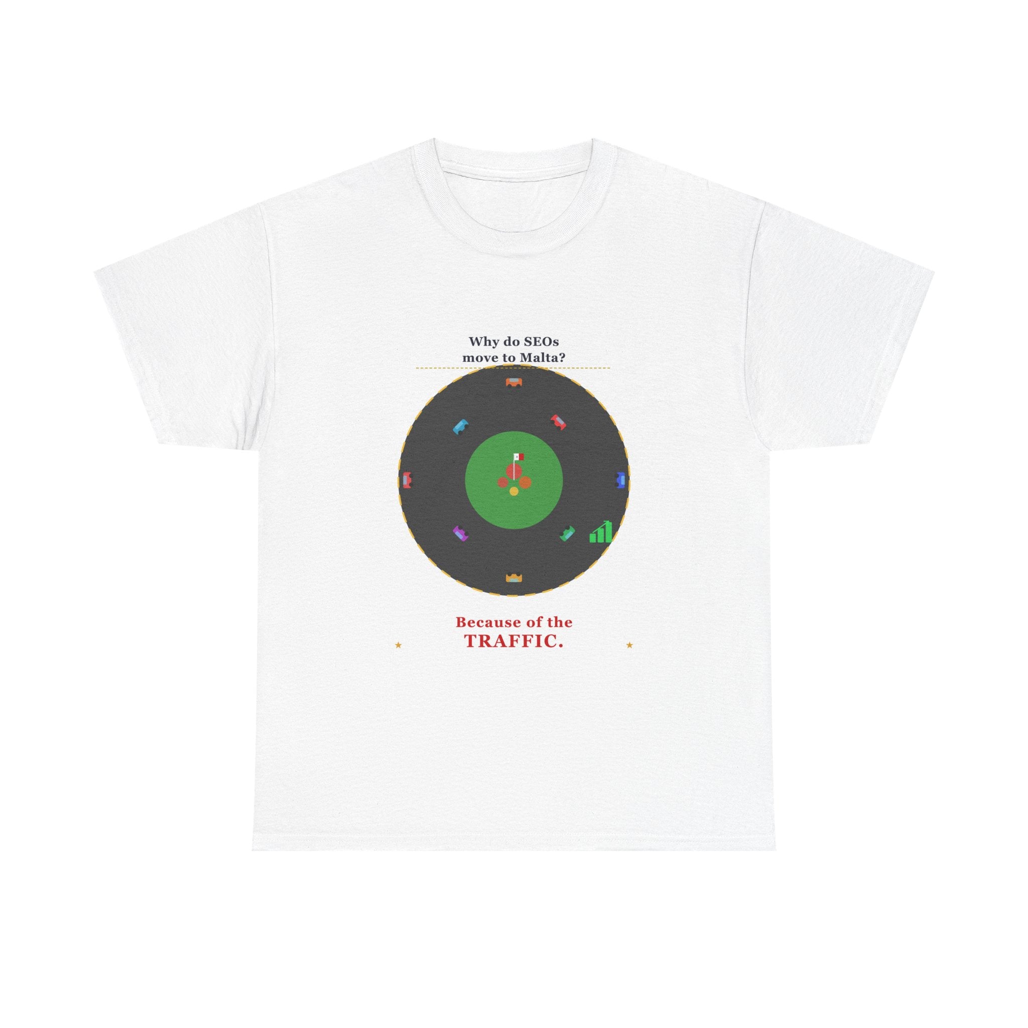 T-Shirt - Why do SEOs move to Malta?